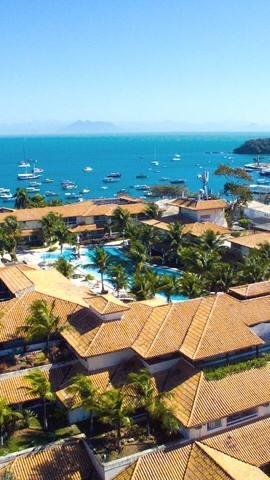 EMP0025 - Hotel de luxo atlântico Resort Búzios  - RJ
