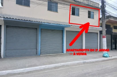 AP00010 - Vende-se apartamento em Maricá no bairro São Jose de Embassai